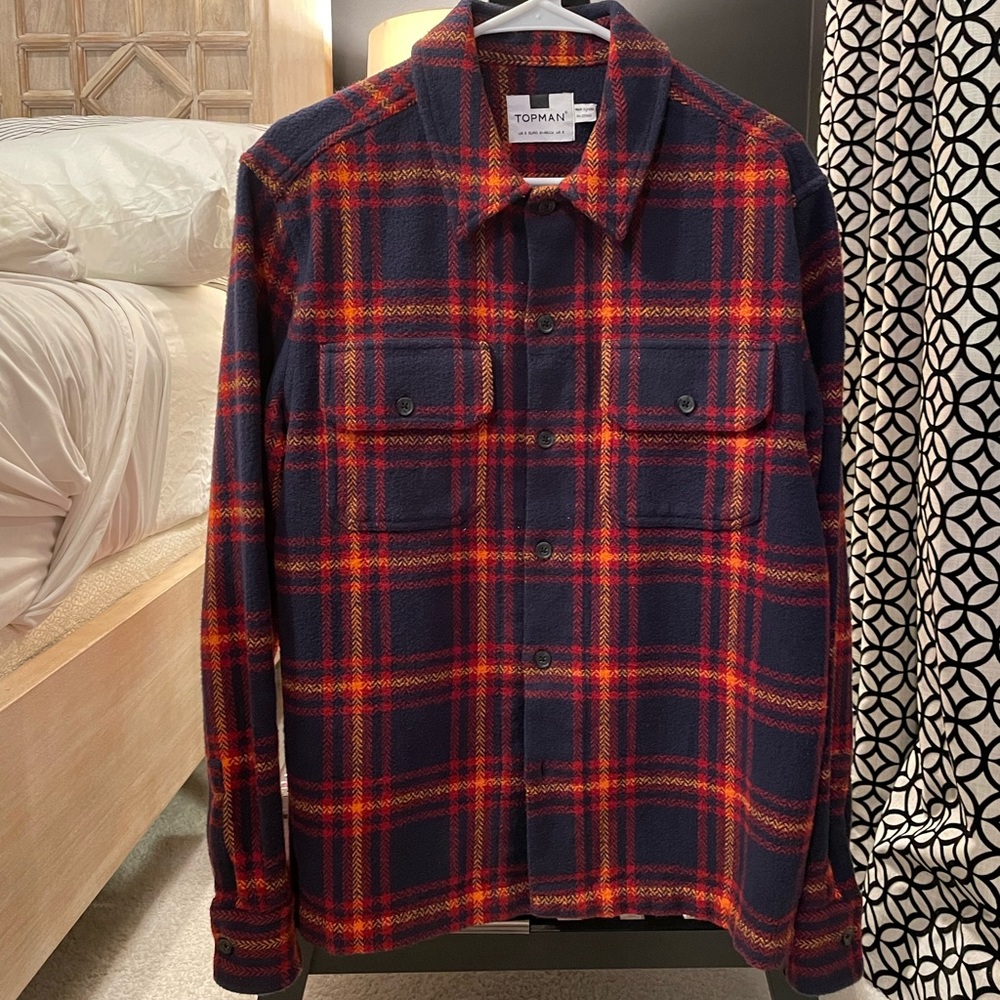 Mens Small Topman flannel